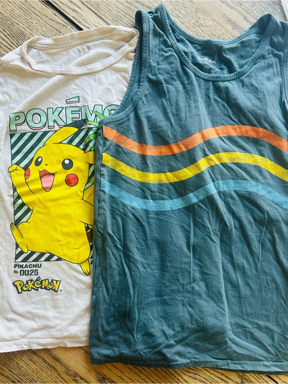 Kids Pikachu Graphic Tee - White
